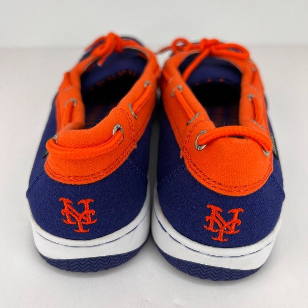 Eastland Womens 2562-18 Blue Sunset Canvas Lace Up Size 8.5M Boat Shoes - Picture 5 of 9